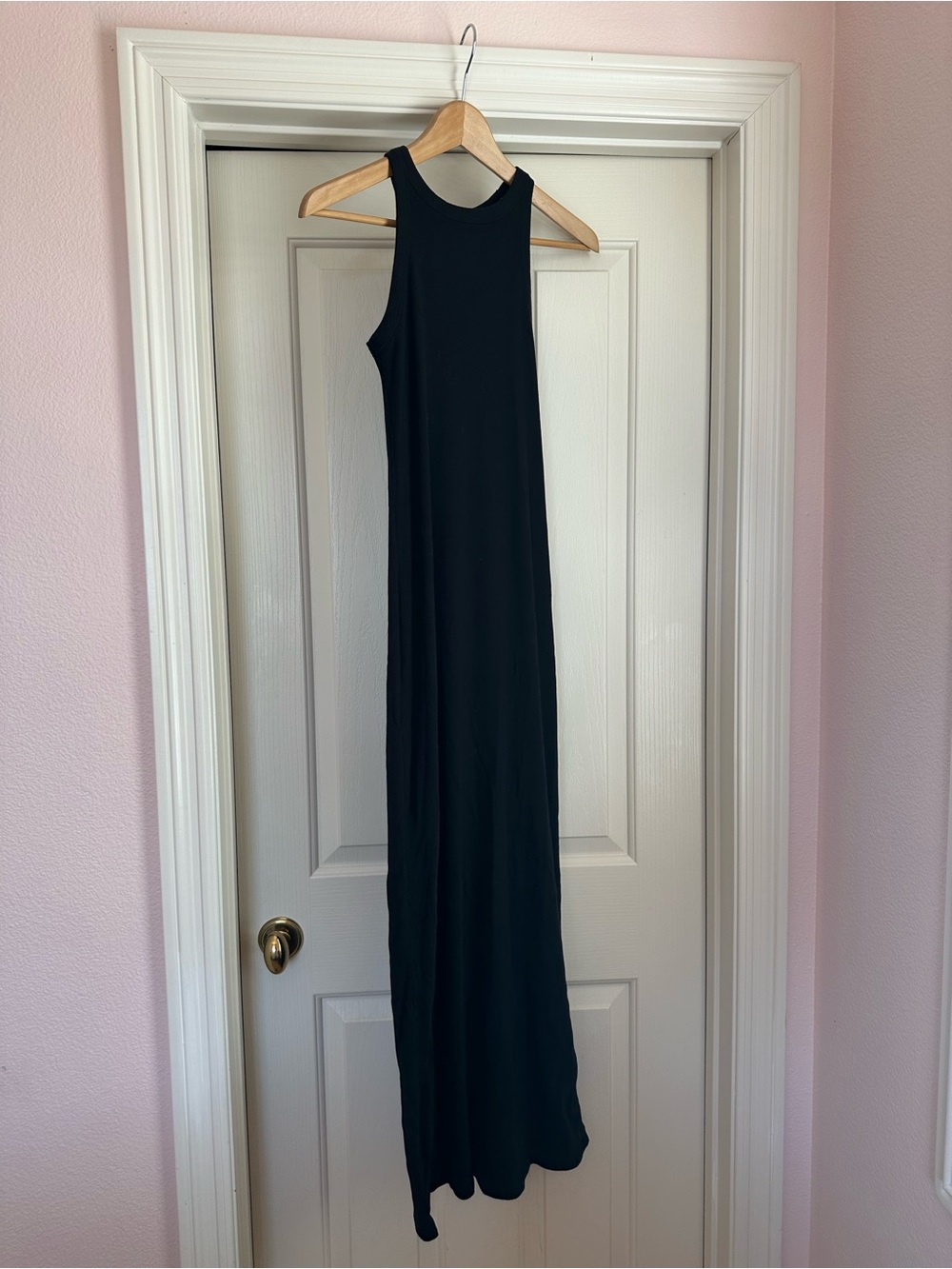 Buck Mason Black Sleeveless surplus Tank Dress